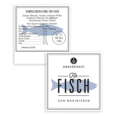 Ankerkraut Für Fisch, zuckerfrei, mit Zwiebel, Knoblauch und Pfeffer, 230 g im Streuer