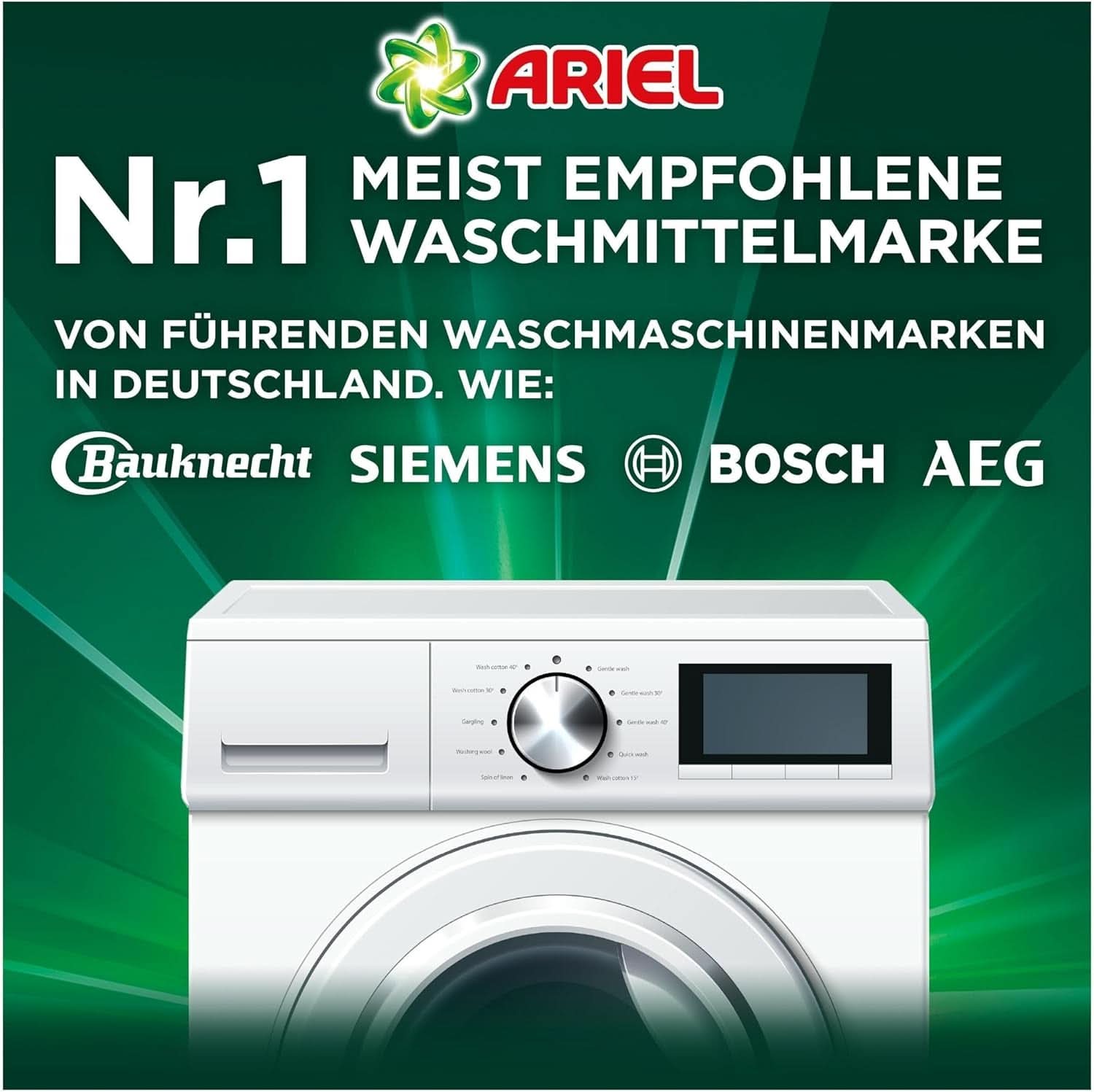 Detergent Ariel PODS All-In-1, 104 pods, detergent rufe colorate, curățenie strălucitoare Detergenti Rufe Naty Shop