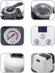 Sistem de filtrare cu nisip Intex Krystal Clear 7,9 m³ pentru piscine de până la 36.000 l 26646