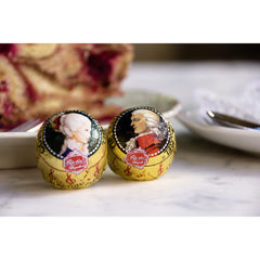 Bile Reber Mozart – 5 pungi de dulciuri a câte 5 bucăți în ediția de Crăciun – Bile Reber Mozart autentice, din ciocolată neagră, marțipan și nuga