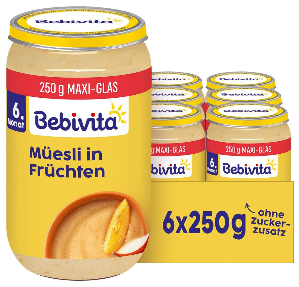 Muesli cu fructe și cereale, 250g, pachet de 6 (6x250g)