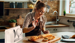 MPM MKR-05 Feliator electric universal, grosime de tăiere reglabilă până la 15 mm, 150 W Rasnite si Feliatoare Naty Shop