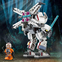 LEGO Star Wars X-Wing Mech al lui Luke Skywalker, cărămizi de jucărie de colecționat, aventură de acțiune, idee de cadou pentru băieți și fete creative cu vârsta de 6+ 75390 Seturi de constructie Besuche den LEGO-Store