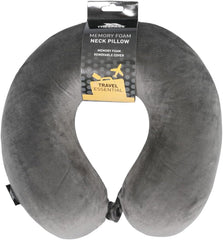 Trespass Memow Memory Foam Pernă pentru gât cu capac detașabil, gri, fiecare Perne ortopedice cervicale Naty Shop