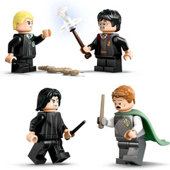 LEGO Harry Potter Castelul Hogwarts: Clubul de duel, set de construcție Cu 4 minifigurine Incl. Draco Malfoy, Gilderoy Lockhart & Severus Snape, set Cu funcție Pentru băieți și fete cu vârsta de 8+ 76441 Seturi de constructie Besuche den LEGO-Store