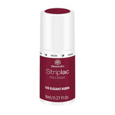 Oja UV alessandro Striplac Elegant Ruby – Delicată și de lungă durată – Îndepărtare ușoară datorită tehnologiei de îndepărtare peel-off – Vegană și cruelty-free – 8 ml