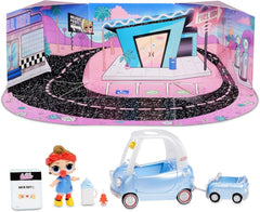 L.O.L. Surprise! 564928E7C Furniture - Puppenmöbel und Sammelfigur mit Zubehör Road-Trip mit Can Do Baby, 10 Überraschungen