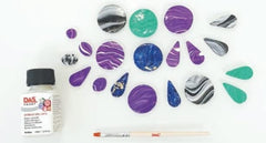 Set de lac DAS Fila DAS Smart Gloss 3290 00 Instrument de modelare Lac lucios și pensulă, 19,6 x 10 x 3,8 cm