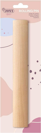 Jovi - Rolă din lemn, instrument ideal de modelat pentru lutul uscat la aer, 1 bucată (27RP)