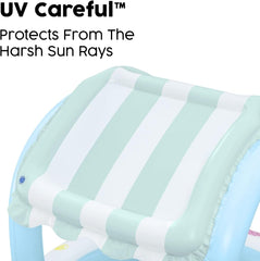 Piscină pentru copii Bestway Sweet Shope cu acoperiș parasolar 104 x 84 cm