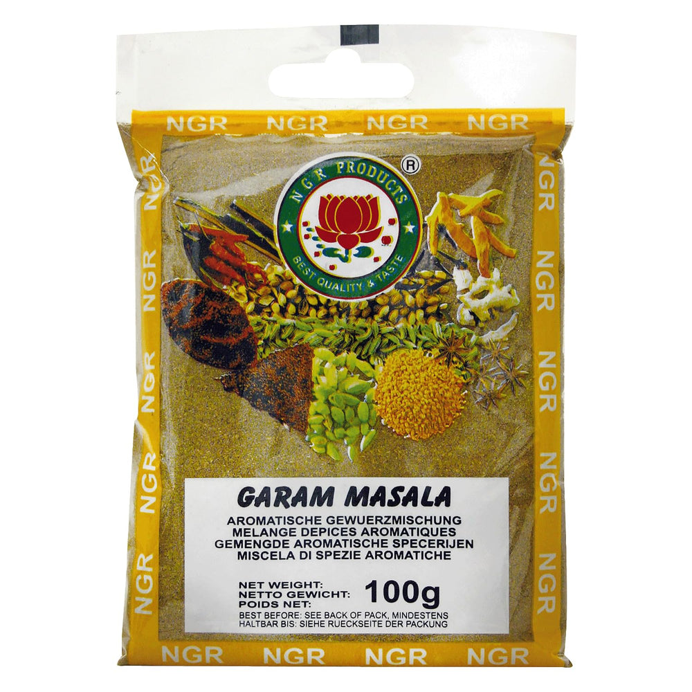 Garam Masala, Gewürzmischung zum Würzen von Gerichten, vegan, halal, glutenfrei (1 x 100 g)
