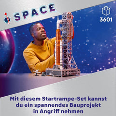 LEGO Icons NASA Artemis rampa de lansare, cadou, decor pentru camera de zi sau birou, set de construcție pentru adulți, cu capsula spațială Orion și rampa de lansare, obiect de colecție 10341 Seturi de constructie Besuche den LEGO-Store