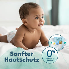 Scutece Pampers Harmony mărimea 4, 174 scutece, 9 kg-14 kg, protecție delicată a pielii cu protecție 100% Pampers