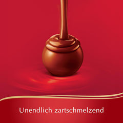 Lindt Ciocolată LINDOR, Vitrină de Tejghea | 1718 g | Aprox. 138 trufe în varietățile Lapte, Neagră 70%, Seminegră, Stracciatella, Albă, Fistic | Set Cadou Ciocolată | Cadou Ciocolată | Pachet Vrac