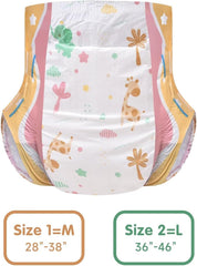 Scutece alunecătoare pentru adulți Landofgenie, pentru noapte, 10 bucăți