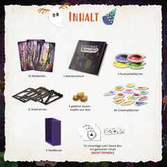 Kosmos 685027 Pădurea Umbrelor, Joc cooperativ pentru copii de 2-4 ani, cu vârsta de 7 ani și peste, Joc de societate pentru copii, Cu material 3D excelent, În 18 capitole cu aproximativ 15 minute de joc