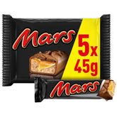 Batoane de ciocolată Mars, caramel, ciocolată, 1 pachet de 5 batoane (1 x 225 g)
