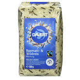 Amestec de orez Davert Basmati și sălbatic, organic, 500g