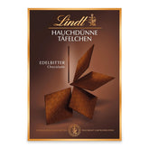 Batoane de ciocolată neagră Lindt Chocolate Ultra-Thin | 125 g | Batoane ultra-subțiri din cea mai fină ciocolată neagră | Deosebit de subțiri și de fine | Cadou de ciocolată (1 pachet)