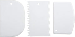 Spatulă pentru aluat Metaltex 252521080, 3 bucăți, din plastic