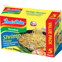 INDOMIE - Tăiței instant cu creveți, pachet de 5 - (1 x 5 x 70 g)