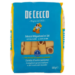 Paste Mezzi Rigatoni, pachet de 1 (1 x 500 g)