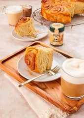 Fuchs Gewürze - Zimt Zucker - Klassiches Gewürz für Milchreis, Pfannkuchen oder Waffeln - aus natürlichen Zutaten - 100 g in wiederverwendbarer, recyclebarer Dose