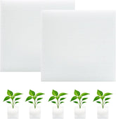 Vată de rocă, vată de rocă pentru propagare, 2 bucăți, burete hidroponic, 200 bucăți după tăiere – alternativă pentru seră, germinarea semințelor și legume de casă