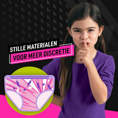 Pantaloni de pijama Pampers, culoare uni, inimioare, 4-7 ani, 60 de pantaloni de pijama, 17-30 kg, protecție împotriva scurgerilor pentru toată noaptea