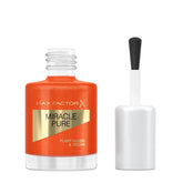 Max Factor Miracle Pure Nail, ojă ultra-lucioasă, intens colorată, cu strălucirea cristalelor vindecătoare și a ingredientelor hrănitoare, culoarea 430 Bold Jasper