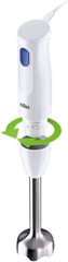 Braun Stabmixer MQ10.001PWH + Messbecher 600 Ml, 5 Jahre Service, Leicht, Easytwist-System Zum Einfachen Wechseln Des Zubehörs, Splash Control-Technologie Ohne Spritzer Bucatarie Naty Shop