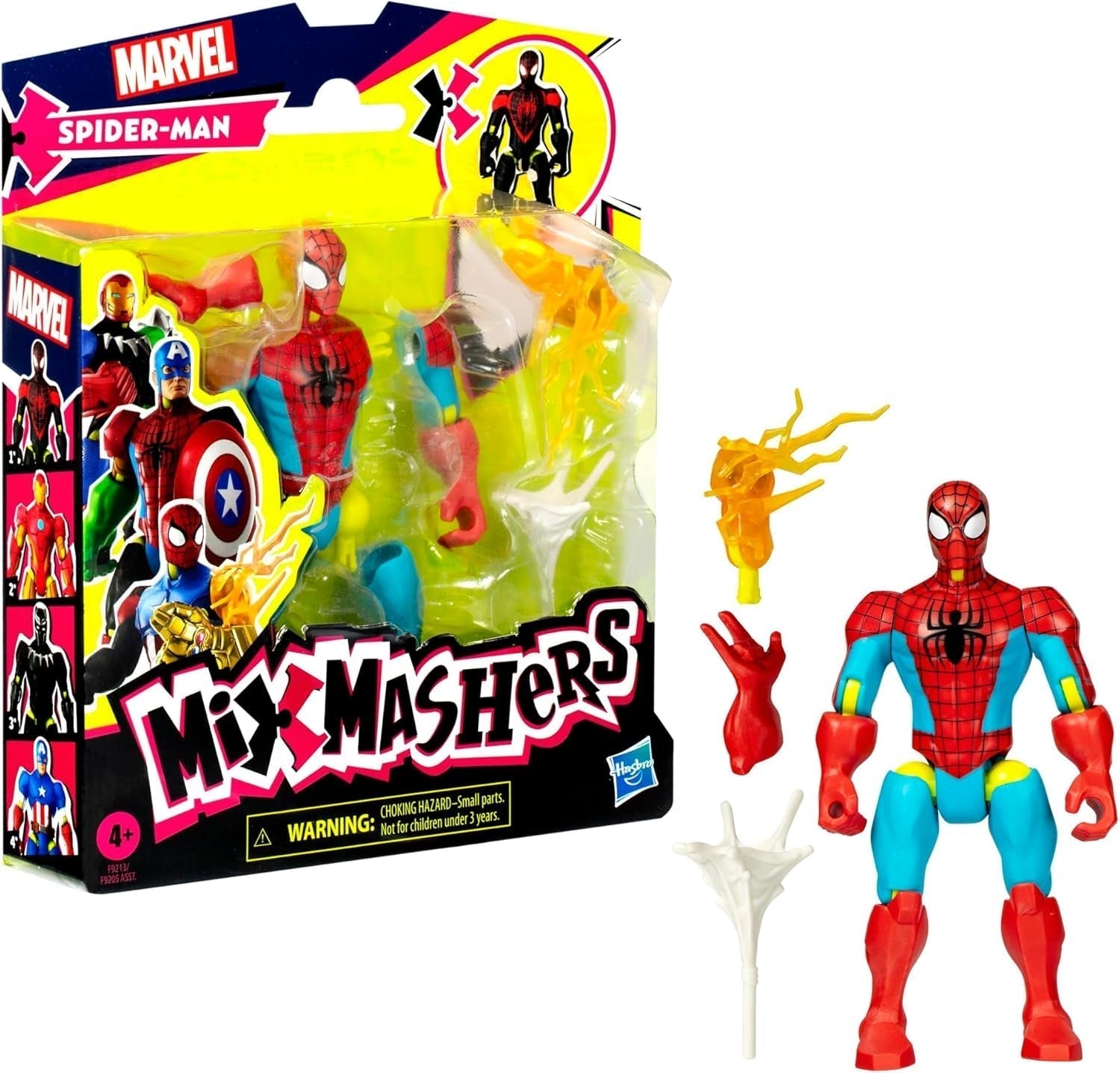 SPIDER-MAN Mixmashers Marvel Mix-And-Match Figura de acțiune și accesorii Action figures Naty Shop