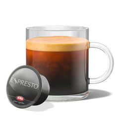 ESPRESTO Lungo Salted Caramel, kompatibel mit K-fee & ALDI EXPRESSI*, Flavoured Kaffeekapseln, RFA zertifiziert, 96 Kapseln
