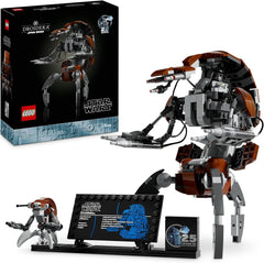 Set LEGO Star Wars Droideka, Kit model droid pentru adulți, decor pentru birou, obiect de colecție, idee de cadou pentru bărbați și femei 75381 Seturi de constructie Besuche den LEGO-Store Singur