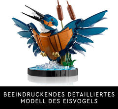 LEGO Icons Kingfisher Model Building Set pentru adulți, figură de pasăre pentru camera de zi sau birou, decorațiuni pentru casă și birou, cadou pentru iubitorii de păsări și ornitologi, femei și bărbați 10331 Seturi de constructie Besuche den LEGO-Store