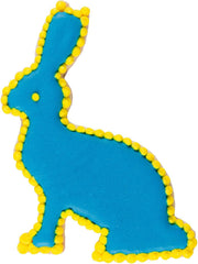 Städter - Formă de biscuiți premium - Iepure șezând 14 cm - Formă de biscuiți unică - Perfectă pentru creații creative de copt de Paște
