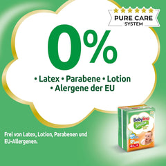 Scutece pentru bebeluși Sensitive mărimea 4, Maxi (8-13 kg), 20 bucăți