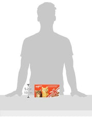 Limbi de pisică Küfferle 10x75g pachet multiplu, ciocolată cu lapte, 10 bucăți