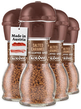 Kotanyi Salted Caramel Kaffee Topping | feiner Karamellgeschmack, 4er Pack (4 x 65g)