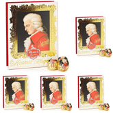 Mozart Baroque – Bile Mozart autentice din ciocolată neagră, marțipan și nuga, 12 bucăți, 1 x 240 g (pachet de 5)
