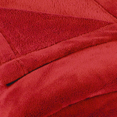 Celinatex pătură pufoasă XXL 220 X 240 Cm roșu pătură canapea cald pătură moale microfibră Fleece Oeko-Tex Montreal Paturi si Cuverturi Besuche den CelinaTex-Store