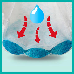 Scutece Night Pants (Versiunea veche), mărimea 5, 22 bucăți, 12 kg-17 kg (Pachet de 2)