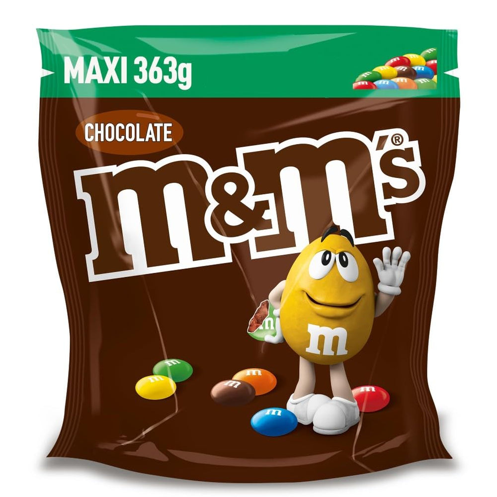 CONȚINUT: Pungă de 363 g de ciocolată M&M'S, de cea mai bună calitate datorită ingredientelor selectate
