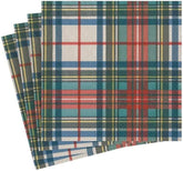 Șervețele de hârtie pentru cocktail Dress Stewart, tartan, 20 de bucăți per pachet