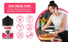 Twizzy, aromă intensă de zmeură, 60 mililitri Arome Naty Shop