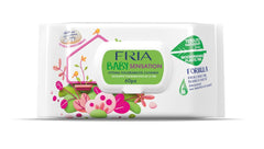 Înfășătoare Baby Sensation, cu unt de shea, calmante pentru piele, testate dermatologic, 60 de bucăți