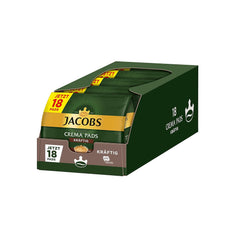 Pads Crema Kräftig, 90 Senseo kompatible Kaffeepads UTZ-zertifiziert, 5er Pack, 5 x 18 Getränke & Pads Crema, 90 Senseo kompatible Kaffeepads UTZ-zertifiziert, 5er Pack, 5 x 18 Getränke