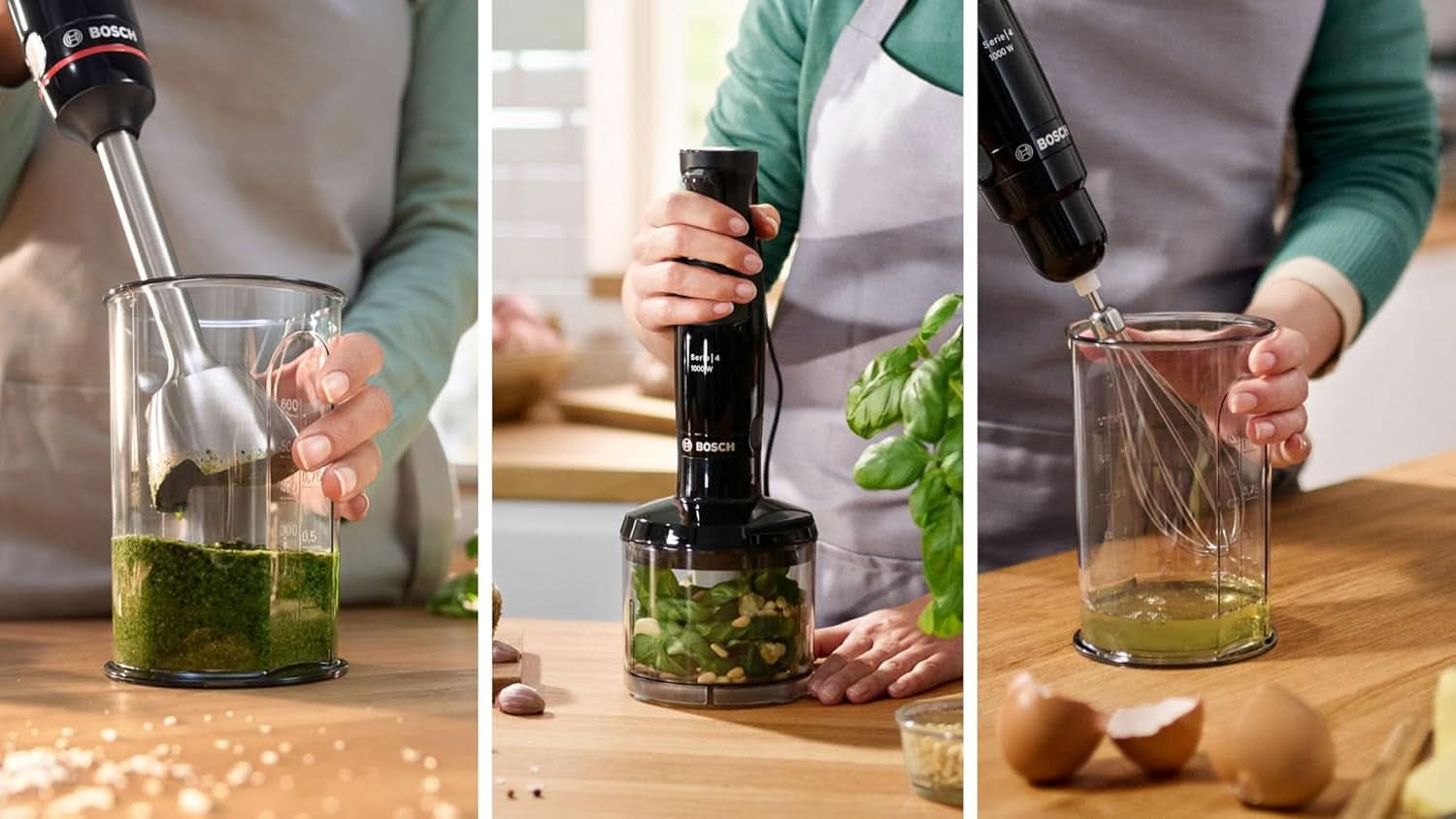 , Stab Mixer, Ergomaster Series 4, 1000 Watts, Dynamic Speed Control, Quattroblade Mama si Copilul Naty Shop