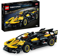 Mașină de curse LEGO Technic Bugatti, kit model mașină, jucărie mașină sport, set mașină iconică de colecționat, jucărie de construit de la 9 ani 42151 Seturi de constructie Besuche den LEGO-Store Titlu implicit