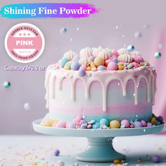 Sclipici comestibil - 6G colorant alimentar pudră pentru ciocolată, căpșuni, brioșe, prăjituri, fondant (auriu)